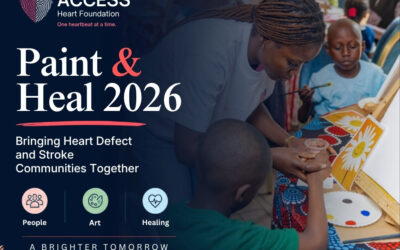 ARISE News Covers Paint & Heal: Bringing Heart Defect and Stroke Communities Together